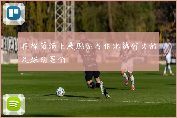 在绿茵场上展现无与伦比执行力的足球明星们